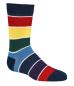 Preview: 6 Paar TippTexx 24 Bambus Kinder Socken Ringel oder Streifen für Mädchen & Jungen